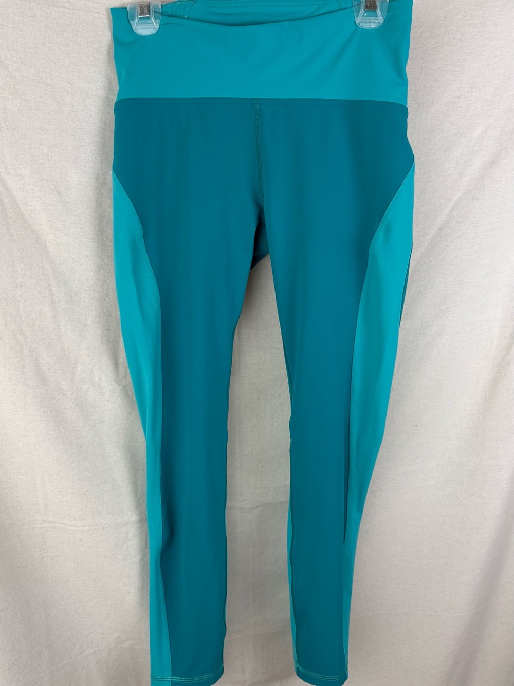 lululemon Teal Align High Rise Leggings Stretch Turquoise Soft Pilates Yoga - 8